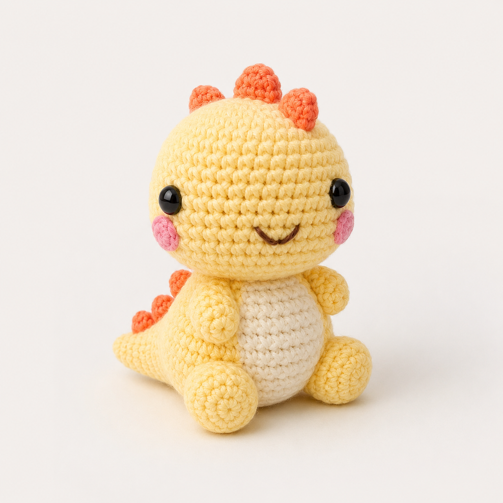 Crochet material kit animal cute figurine