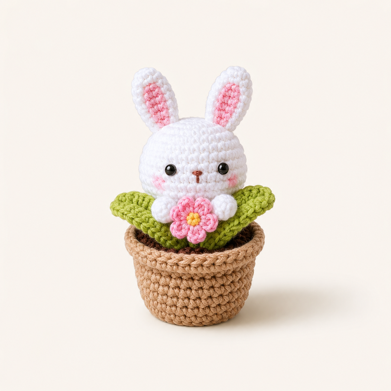 Crochet material kit animal cute figurine