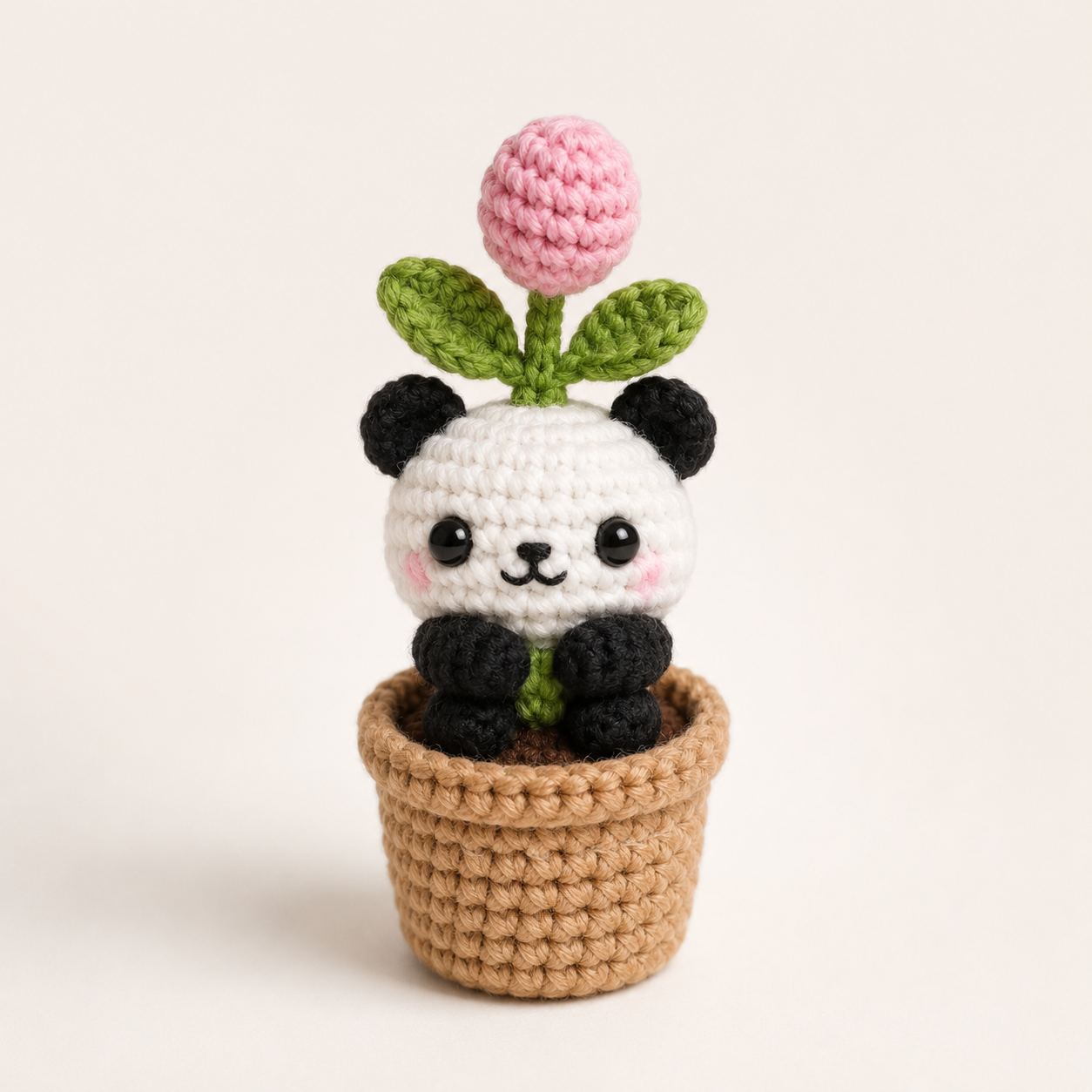 Crochet material kit animal cute figurine