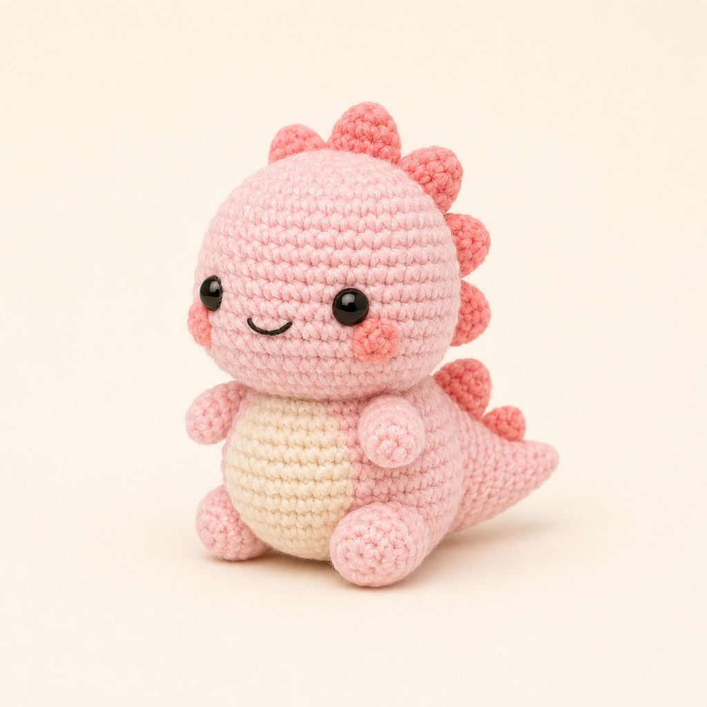 Crochet material kit animal cute figurine