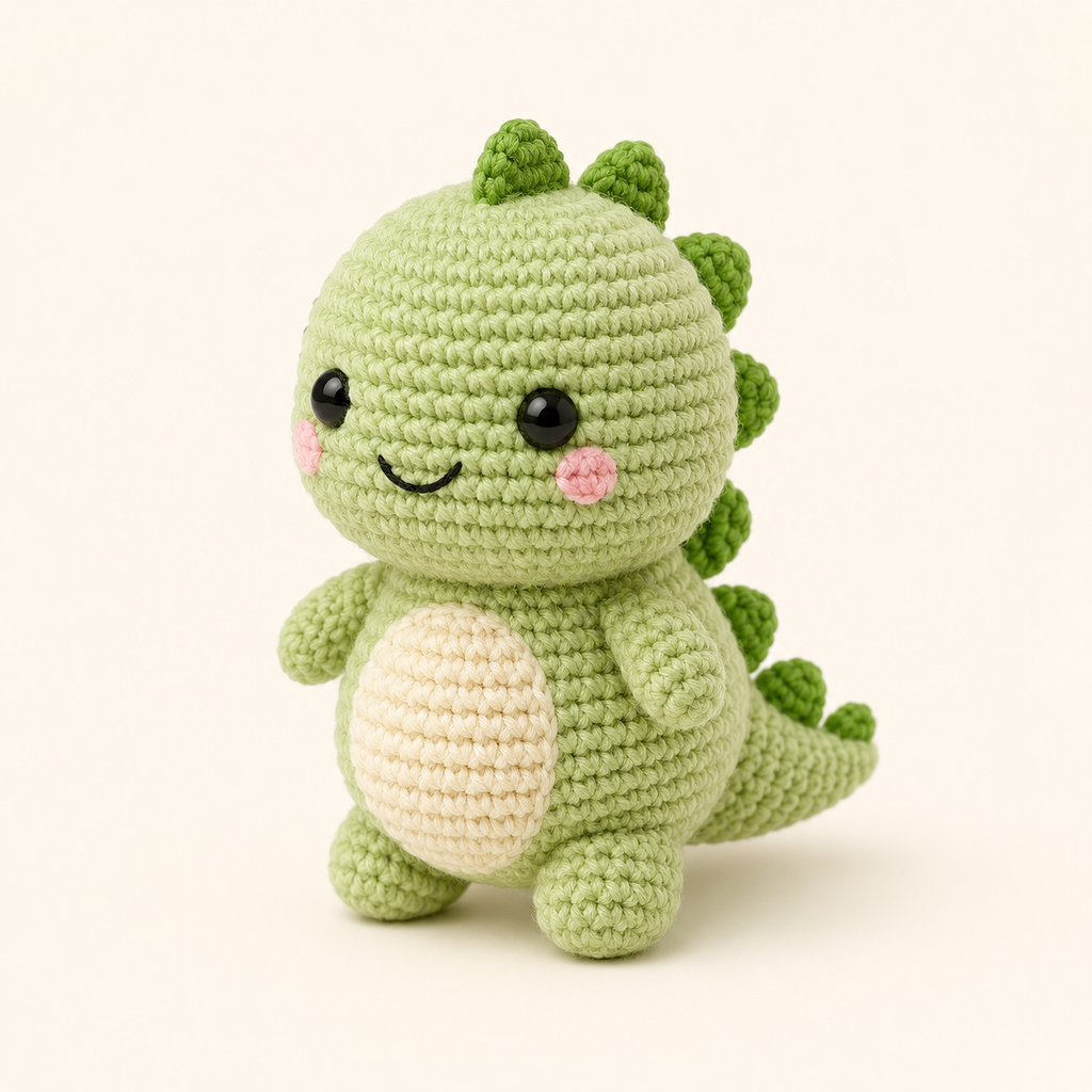 Crochet material kit animal cute figurine