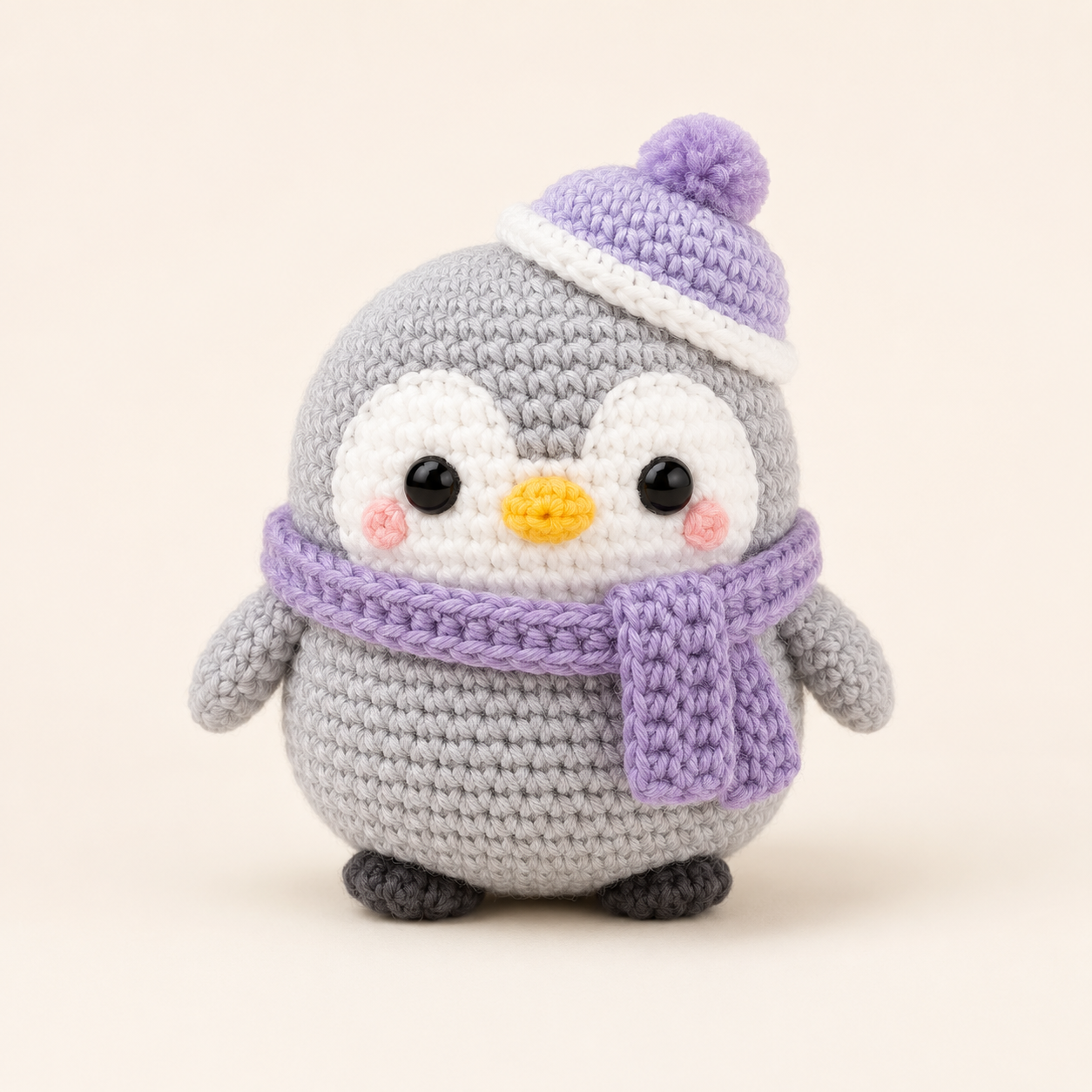 Crochet material kit animal cute figurine