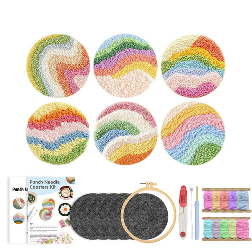Ervella - made a coaster 6-piece set