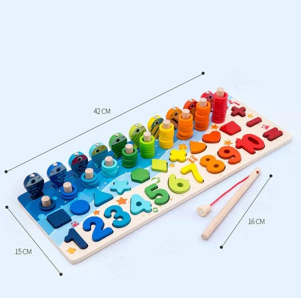 Ervella Board - Wooden Educational Table