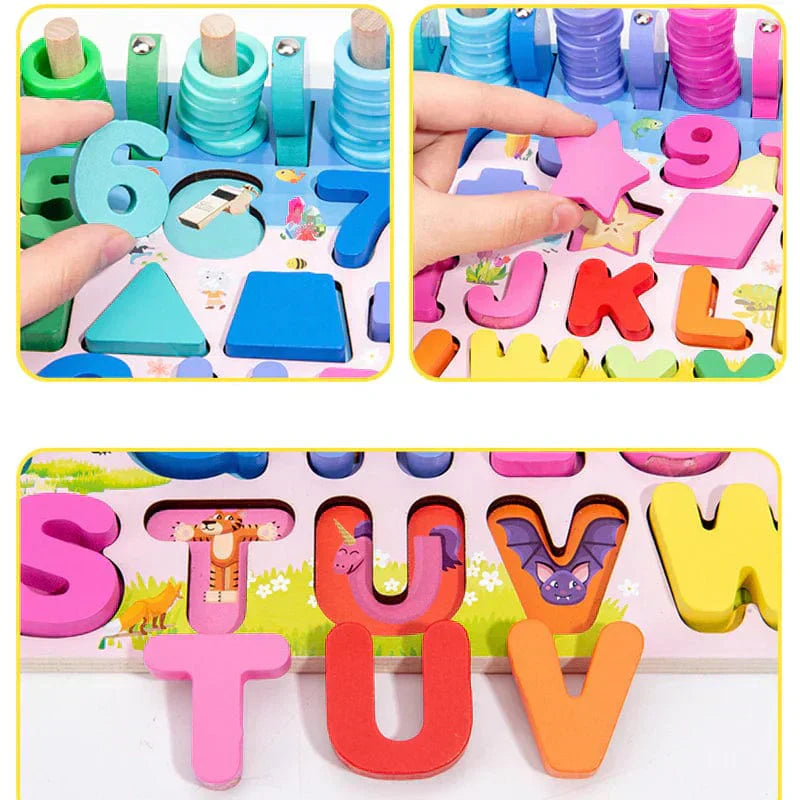 Ervella Board - Wooden Educational Table