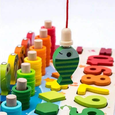 Ervella Board - Wooden Educational Table