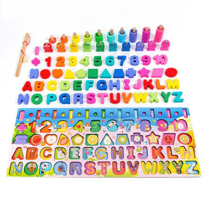 Ervella Board - Wooden Educational Table
