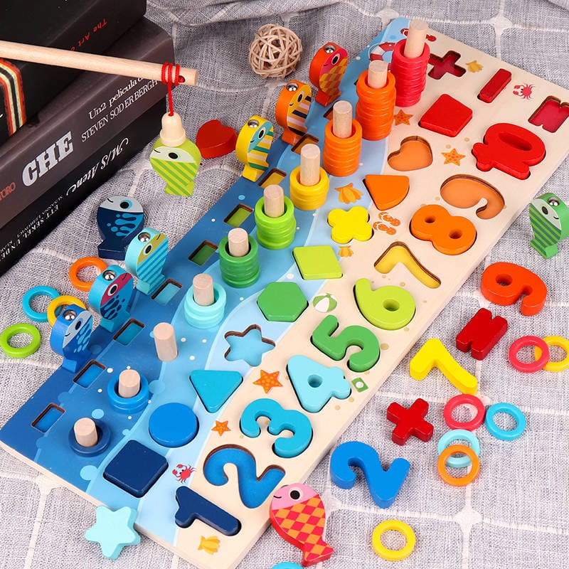 Ervella Board - Wooden Educational Table