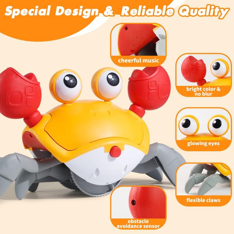 Ervella™ Interactive Crawling Crab