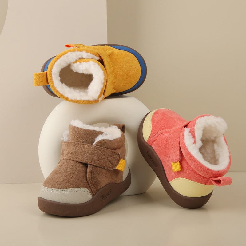 Ervella™ Infant Winter Boots – Plush and Soft Sole Baby Snow Shoes