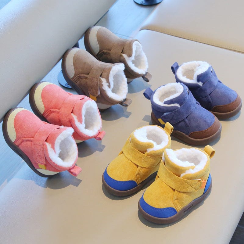 Ervella™ Infant Winter Boots – Plush and Soft Sole Baby Snow Shoes