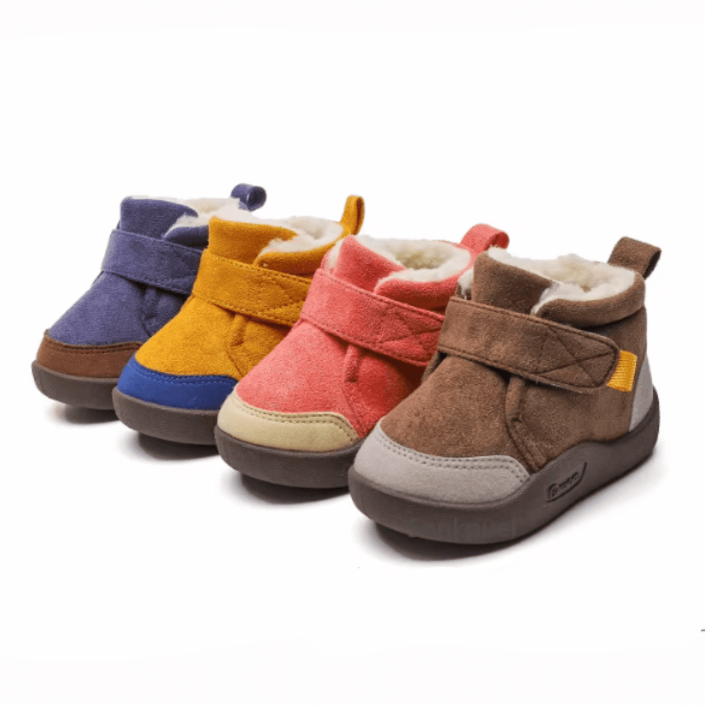 Ervella™ Infant Winter Boots – Plush and Soft Sole Baby Snow Shoes